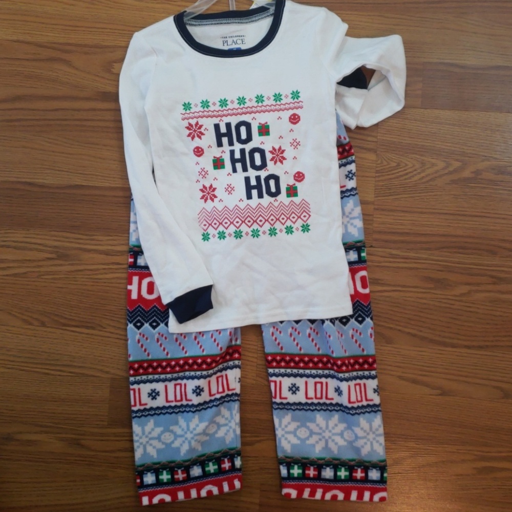 Christmas Pajamas Ho ho ho 5t Childrens Place